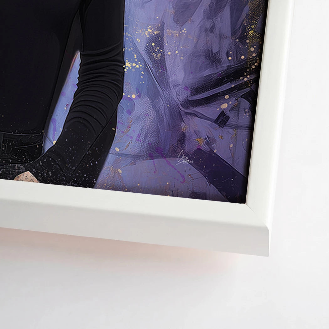 Audrey Hepburn Impossible Leinwand Bild