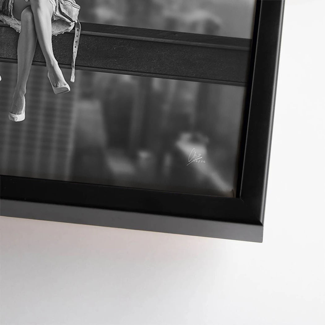 Skyline Girls Leinwand Bild