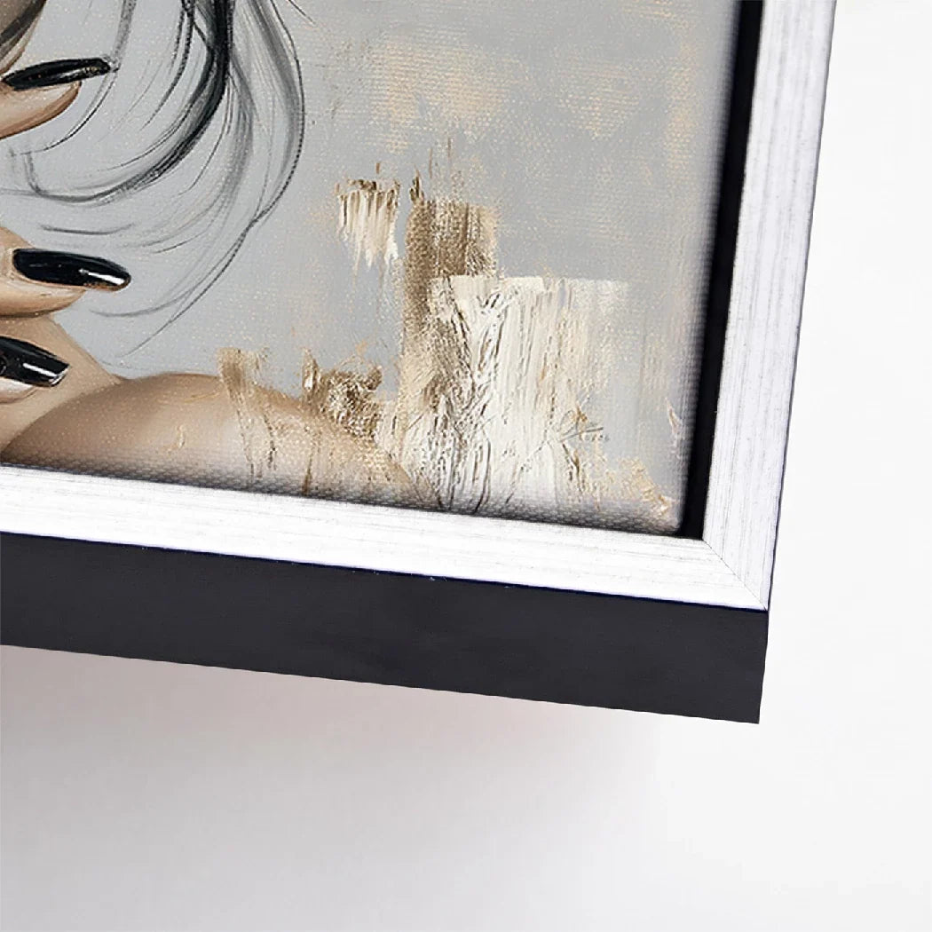La Catrina Golden Rose Leinwand Bild