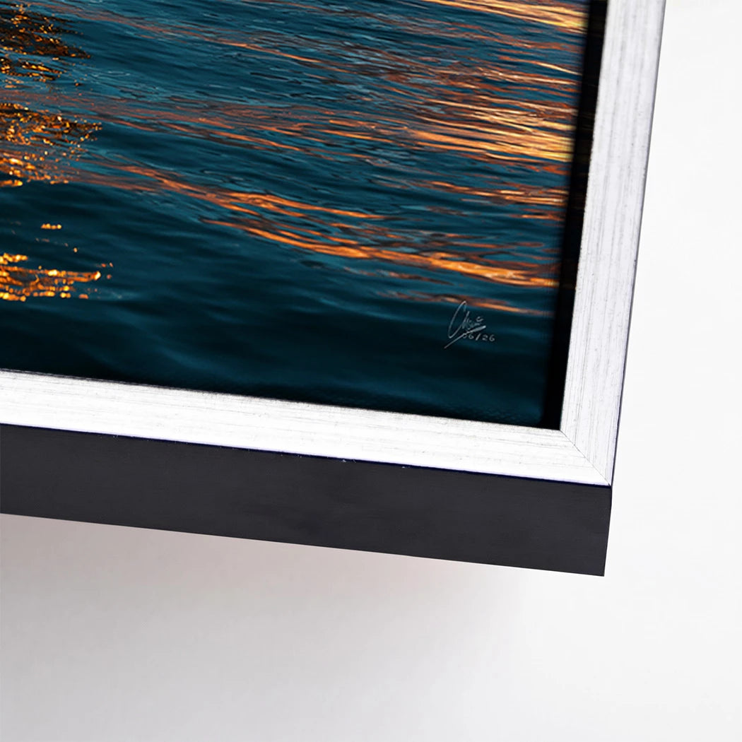 Kristall Meerblick Leinwand Bild
