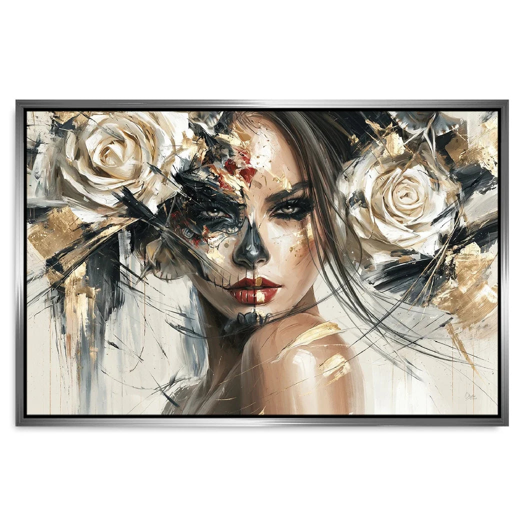 La Catrina Dark Romance Leinwand Bild