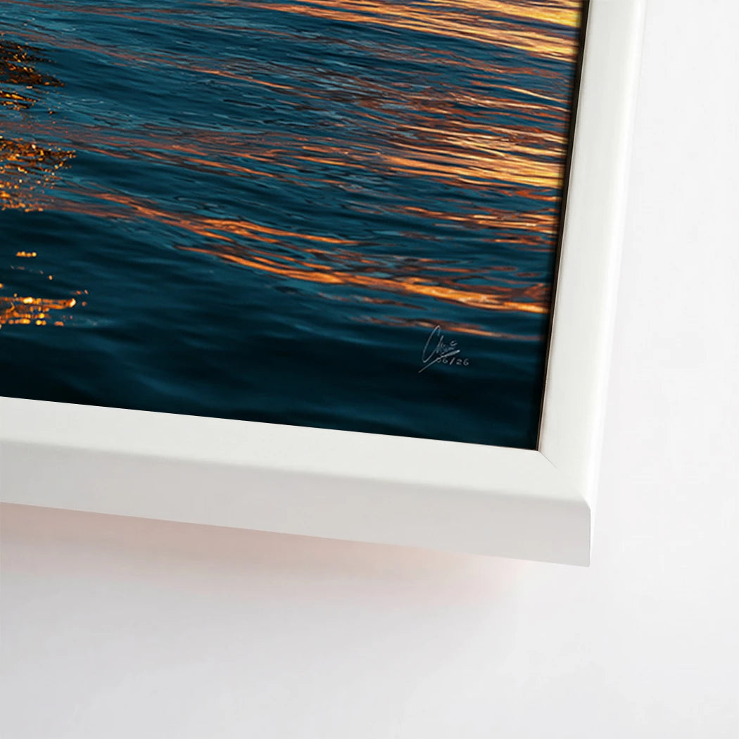 Kristall Meerblick Leinwand Bild