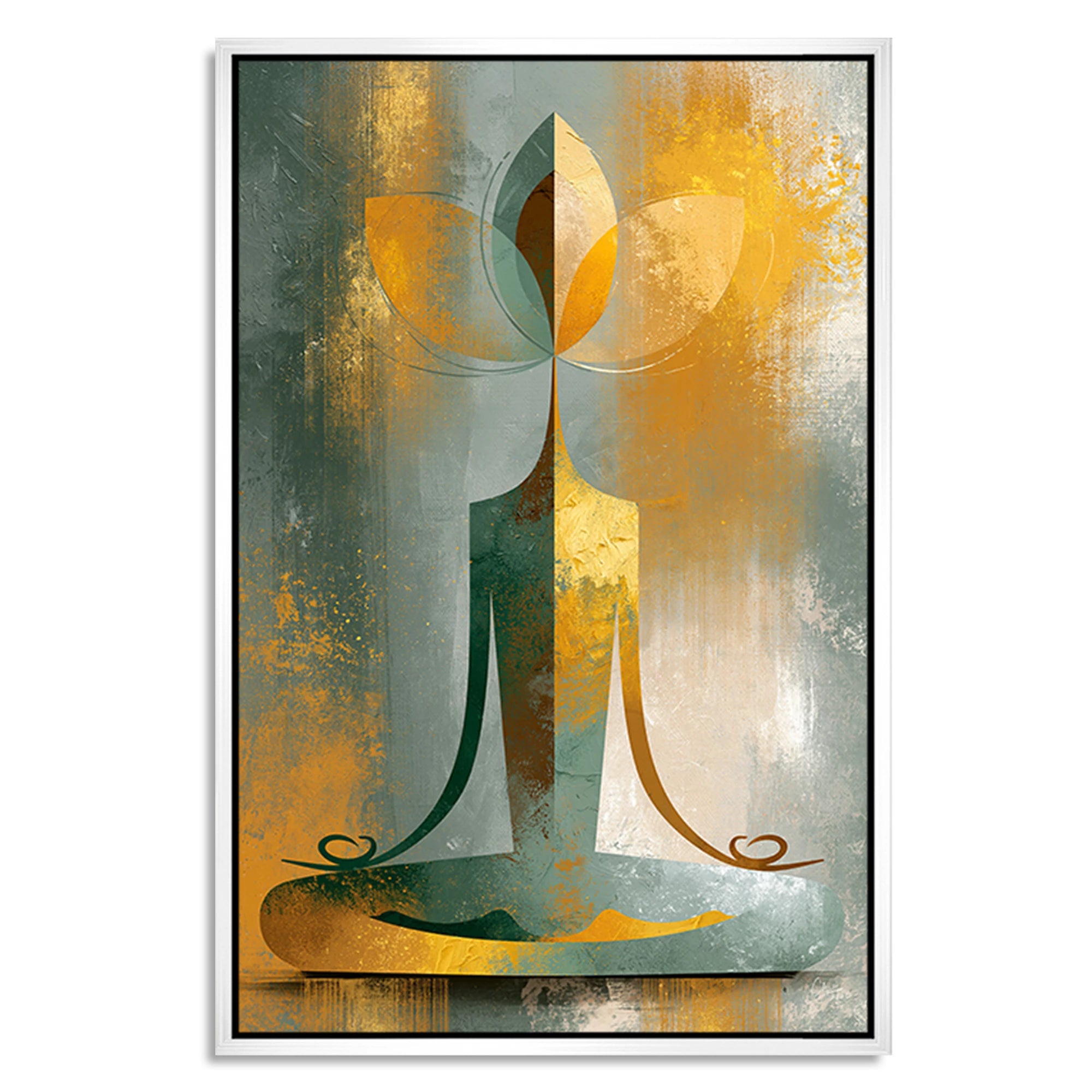 Buddha Harmonie Leinwand Bild