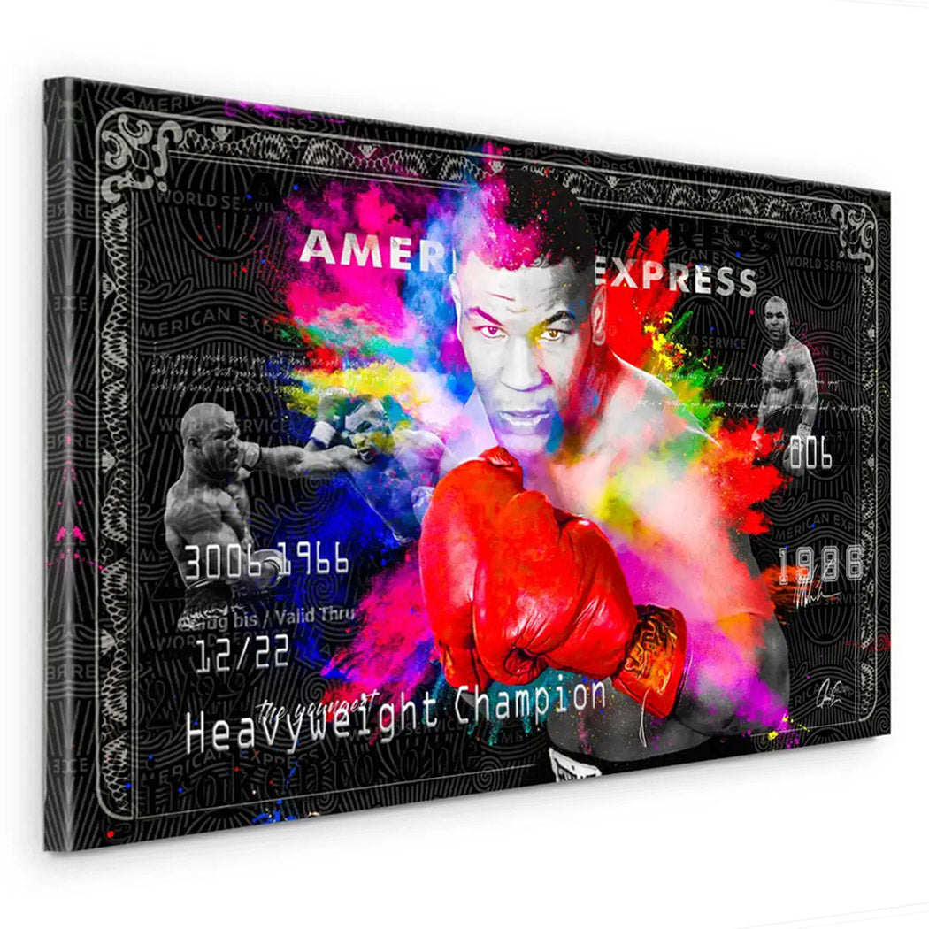 Amex Mike Leinwand Bild INGALERIE