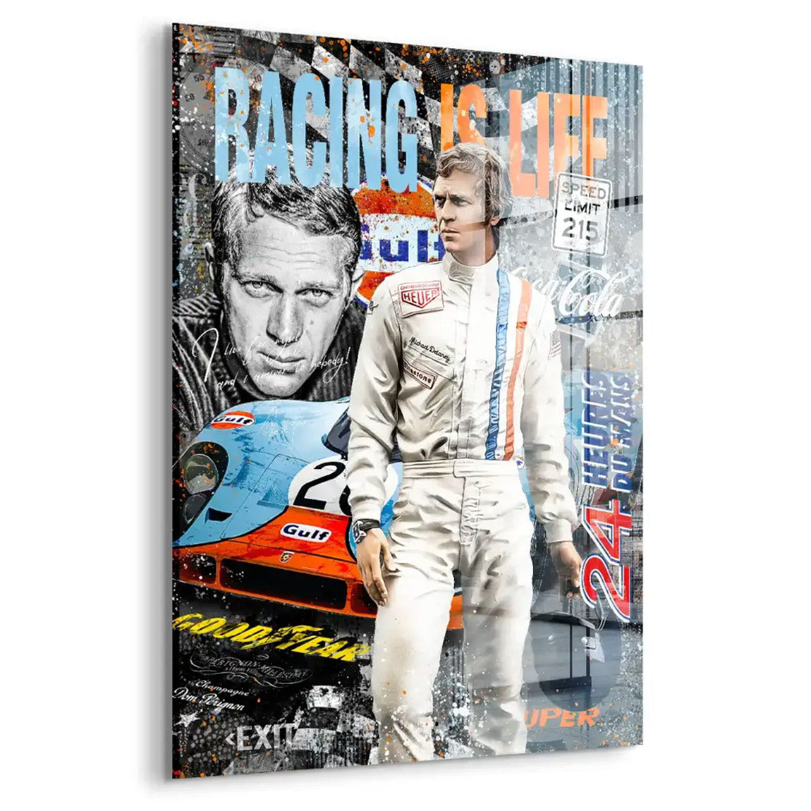 Steve Le Mans Nr.2 Acrylglasbild INGALERIE