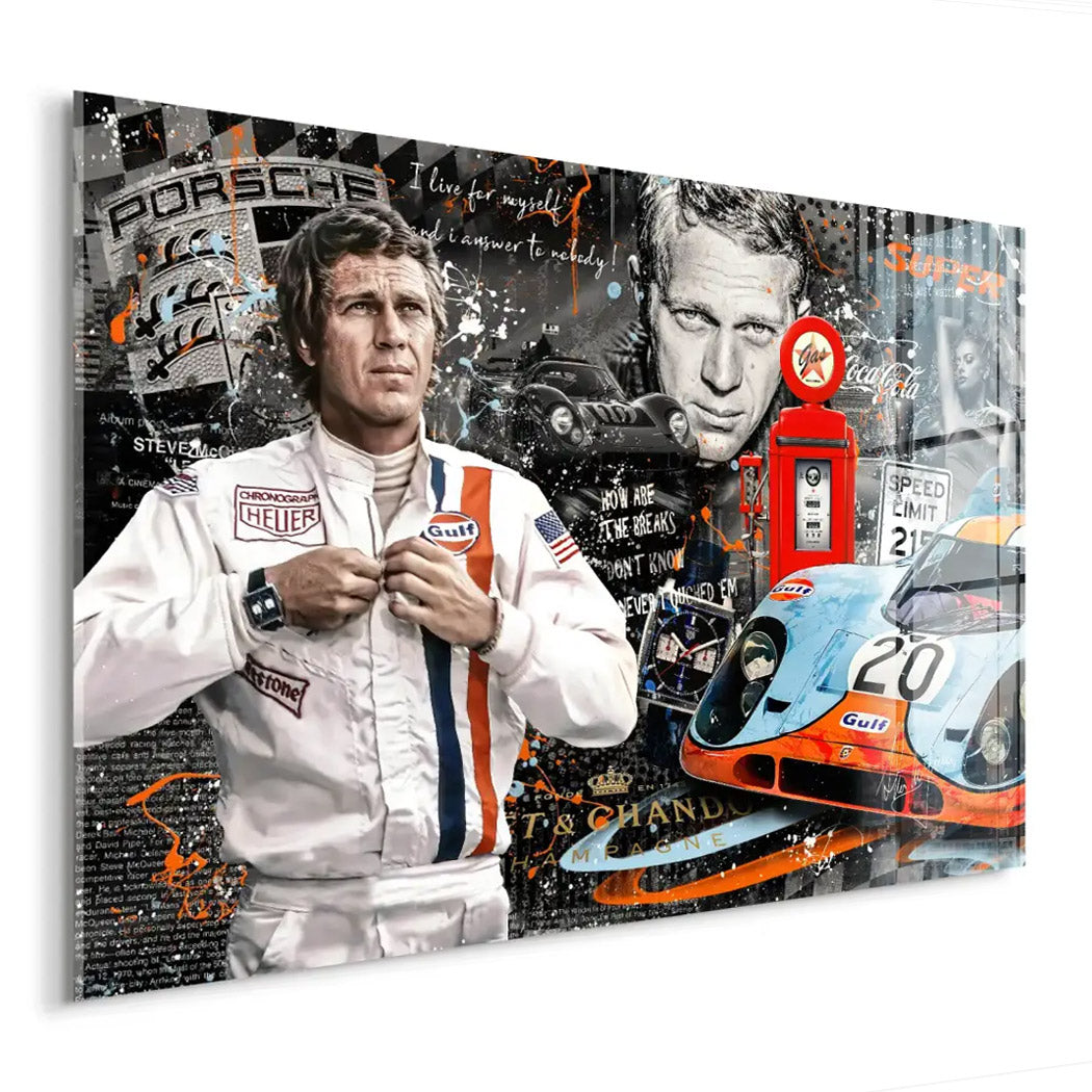 Steve Racetrack Acrylglas Bild INGALERIE