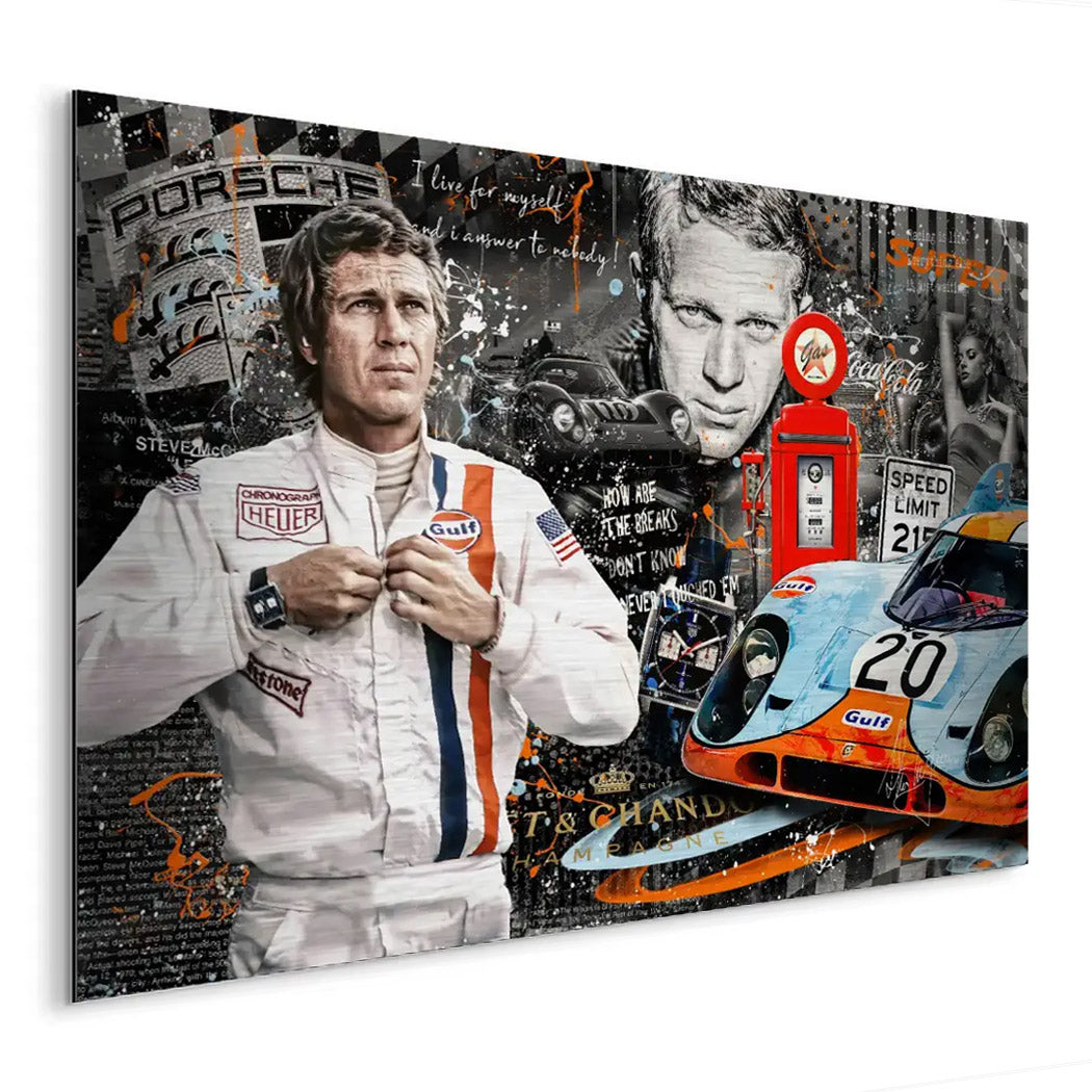 Steve Racetrack AluDibond Gebürstet INGALERIE