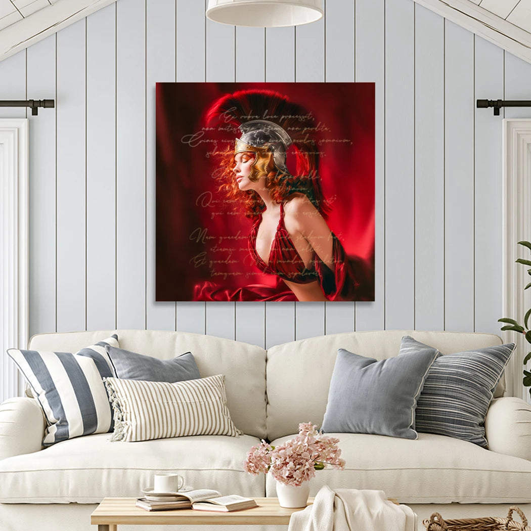 Römische Verführerin Leinwand Bild