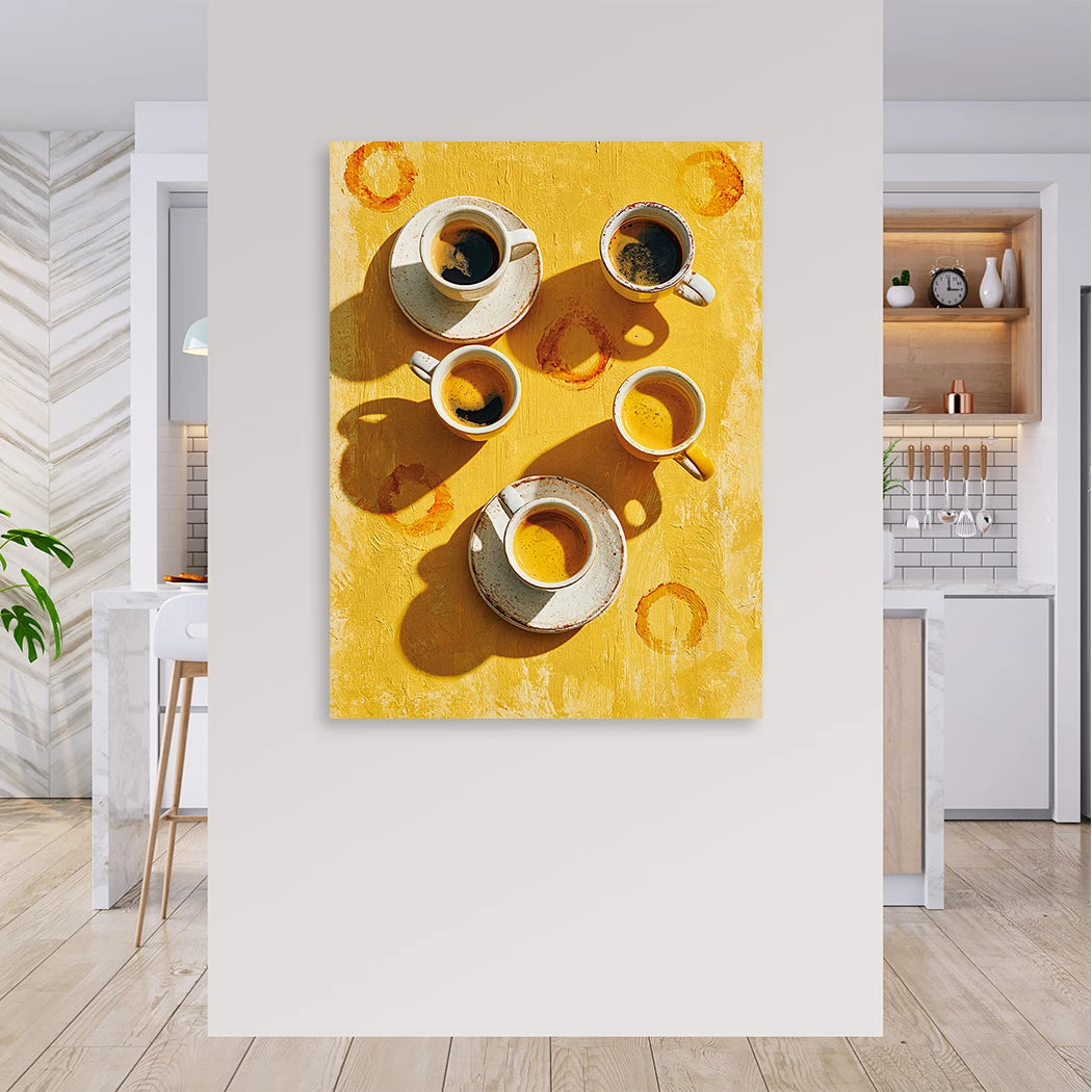 Espresso Atelier Leinwand Bild