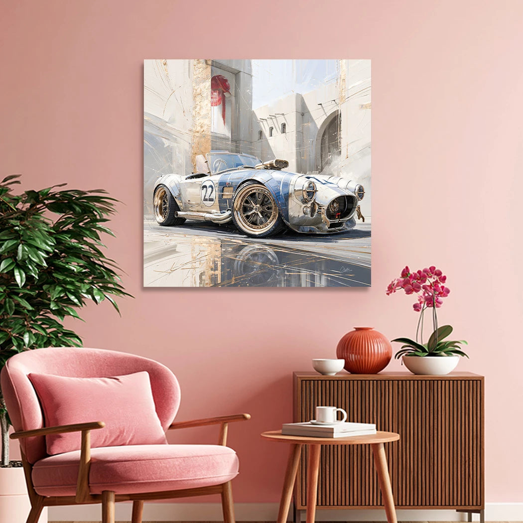 AC Cobra Velocity Leinwand Bild