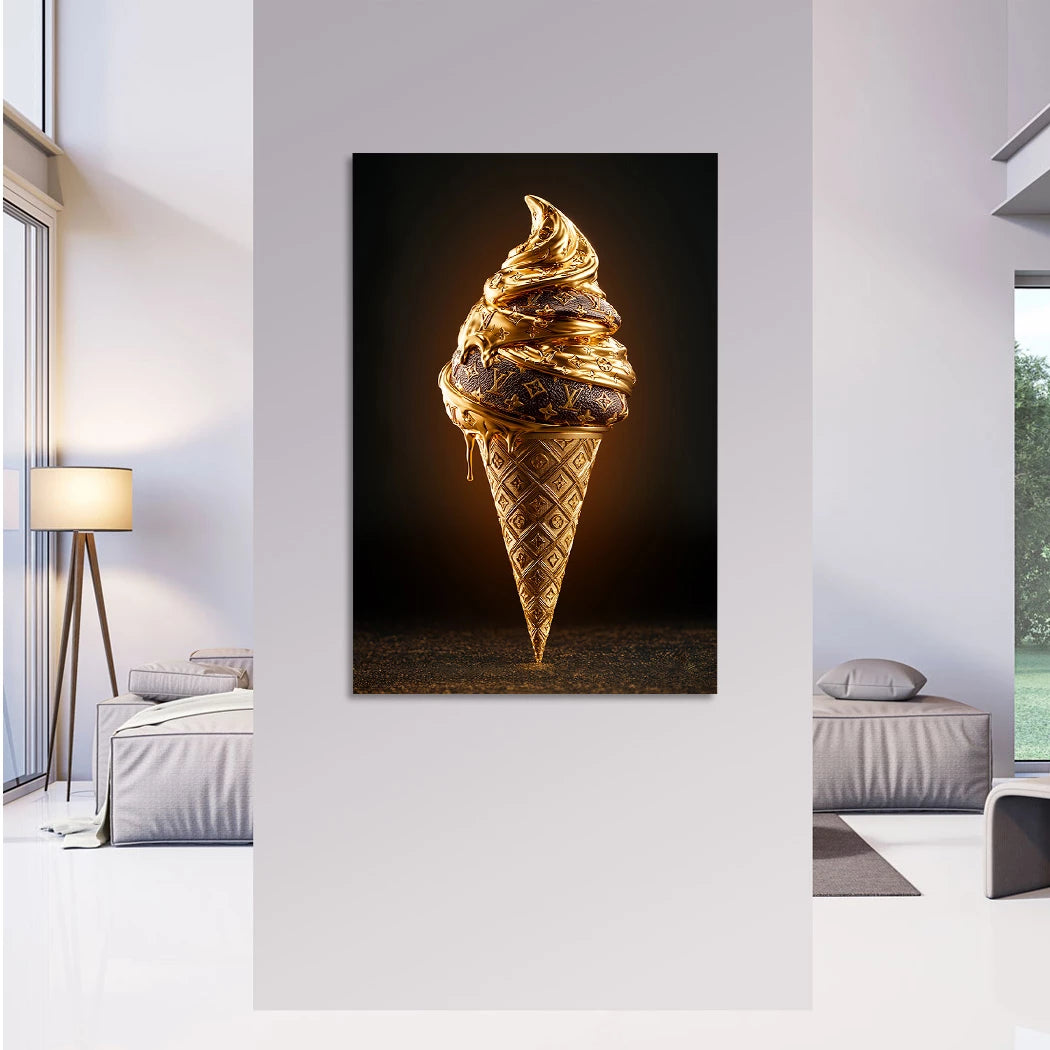 Fashion Eis Leinwand Bild