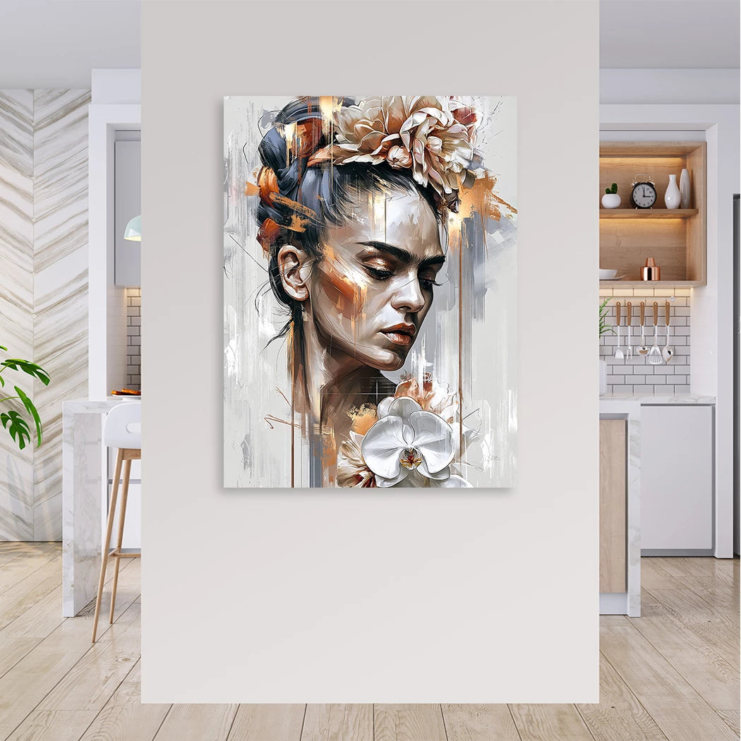 Frida Kahlo Poesie Leinwand Bild