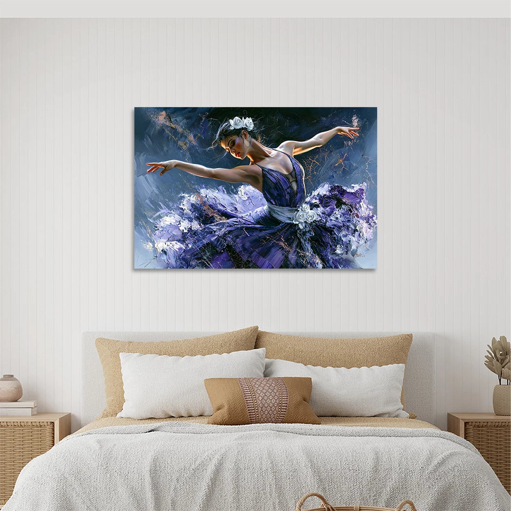 Ballerina Royal Acrylglasbild