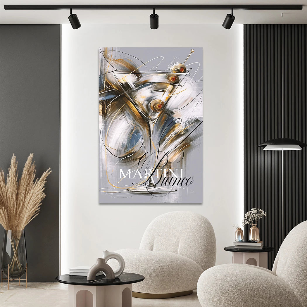 Martini Bianco Leinwand Bild