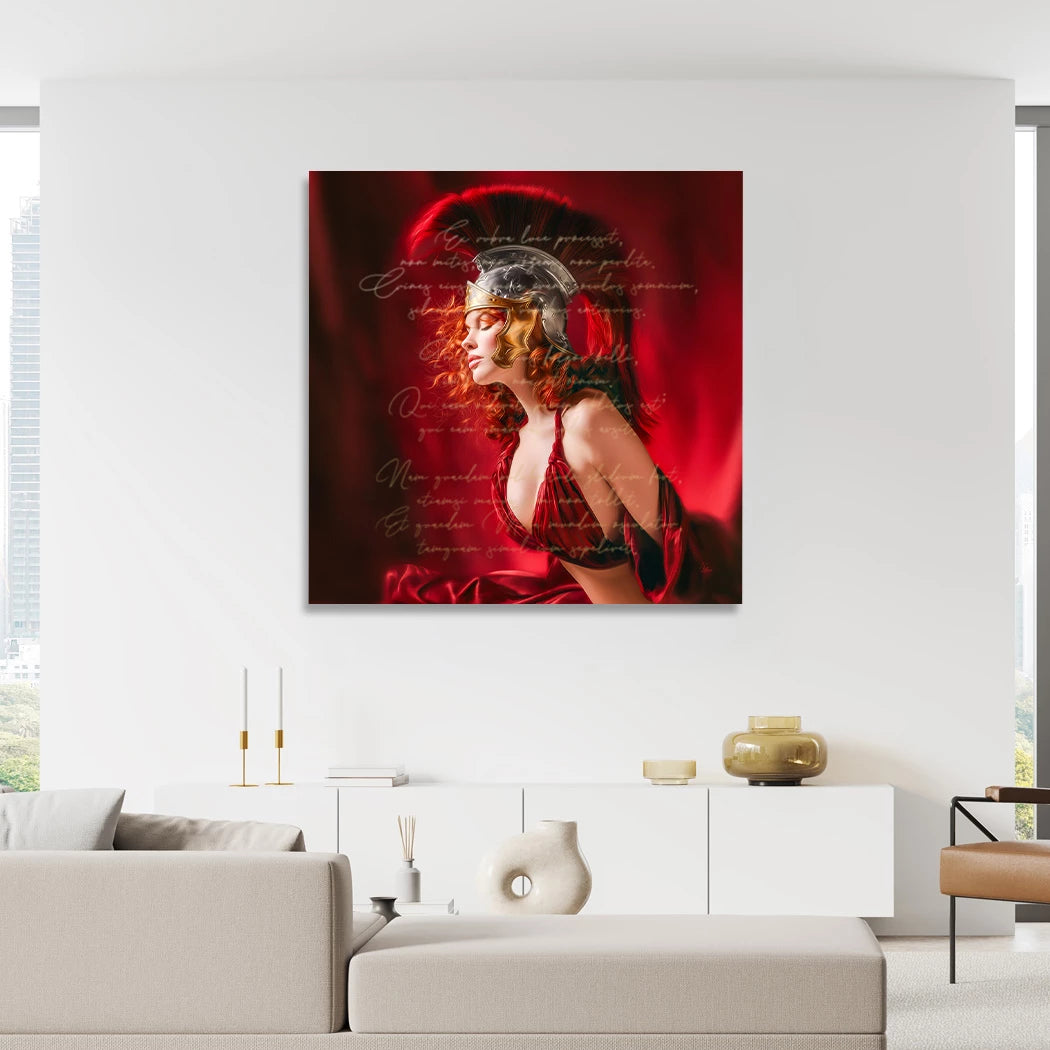 Römische Verführerin Acrylglasbild