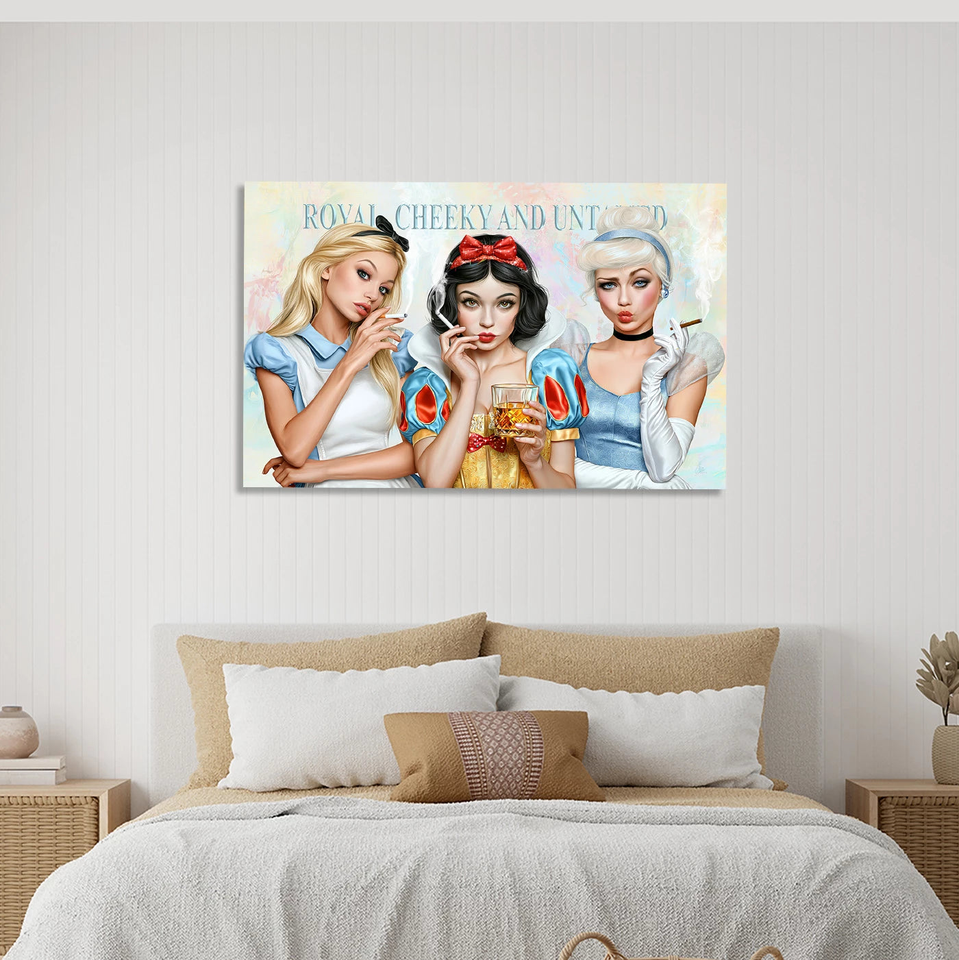 Schneewittchen & Co. Leinwand Bild