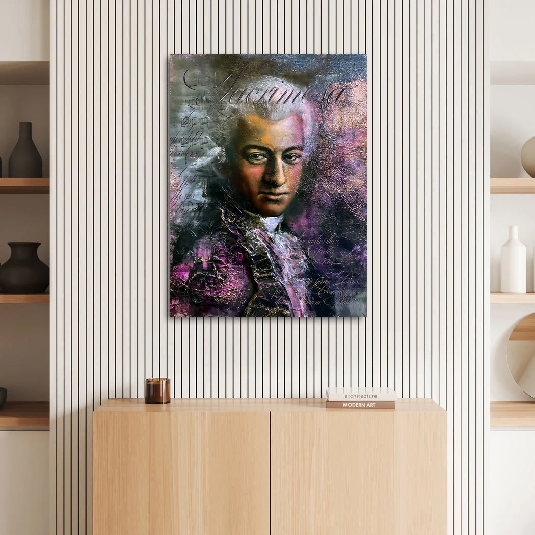 Mozart Opus Acrylglasbild