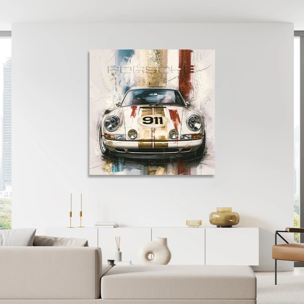 Porsche 911 Klassik Acrylglasbild