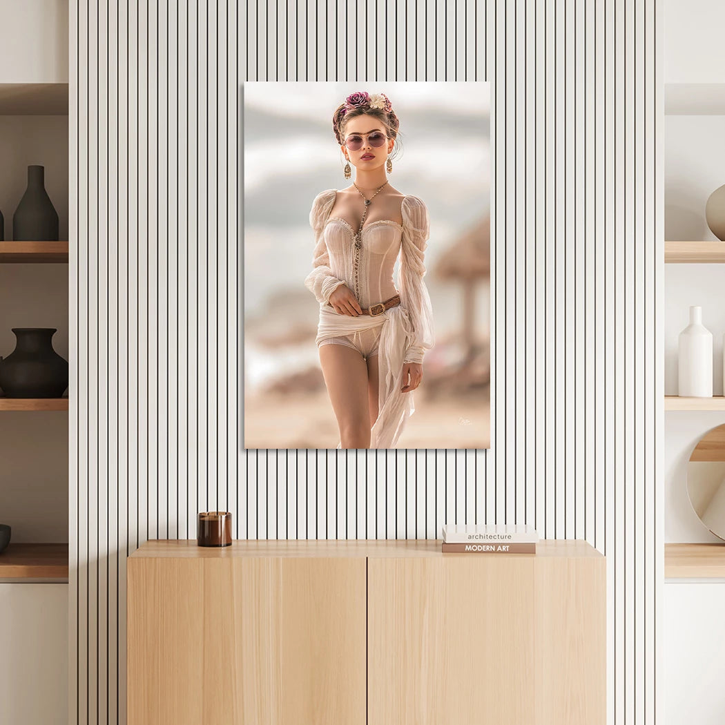 Frida Riviera Leinwand Bild