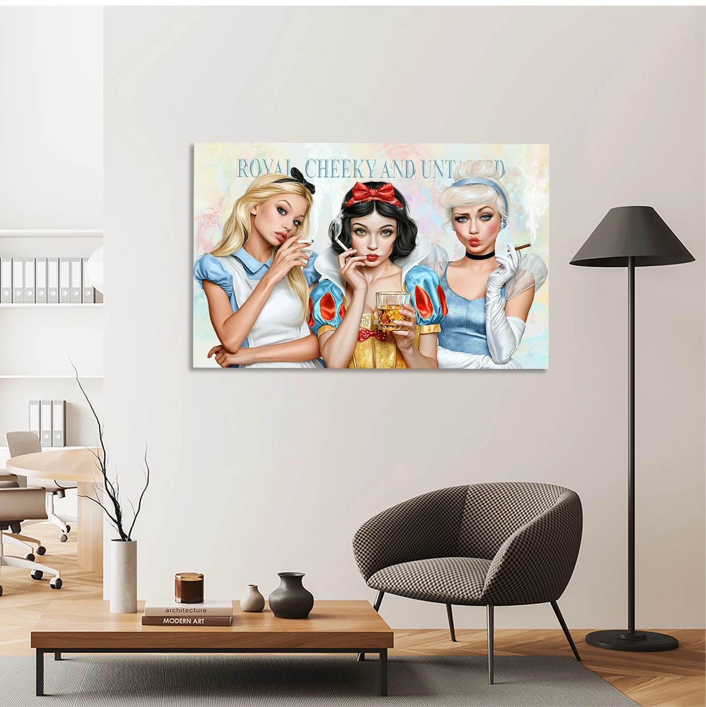 Schneewittchen & Co. Acrylglasbild