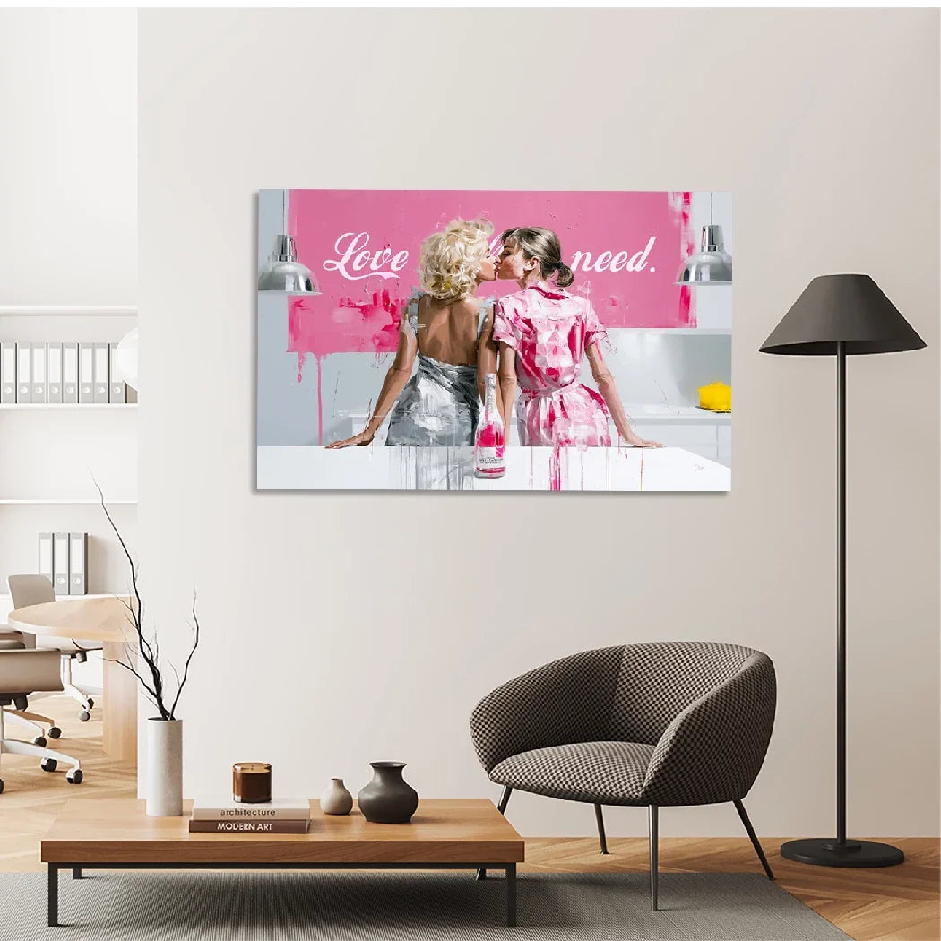 Audrey Hepburn und Marilyn Monroe Acrylglasbild