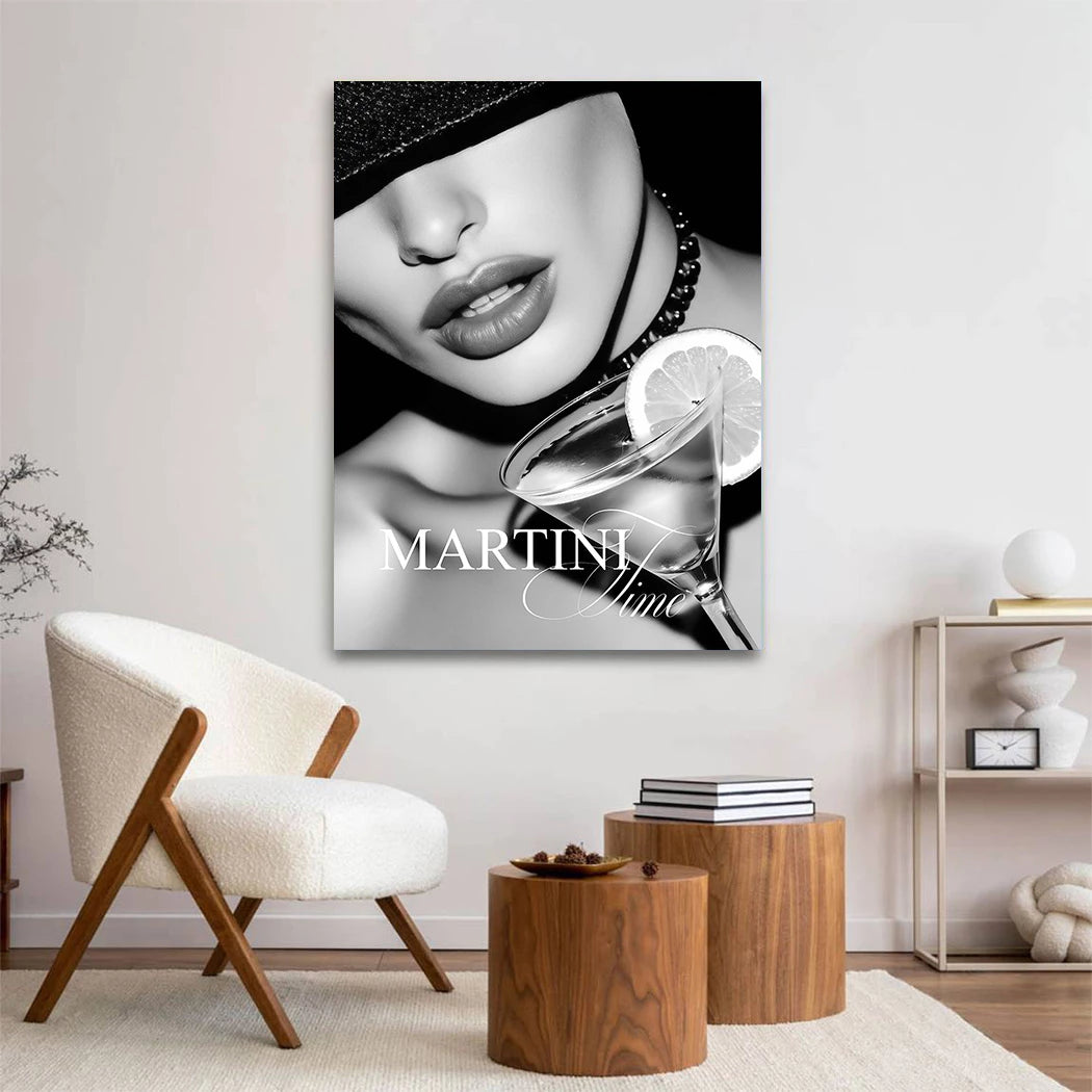 Martini Midnight Acrylglasbild