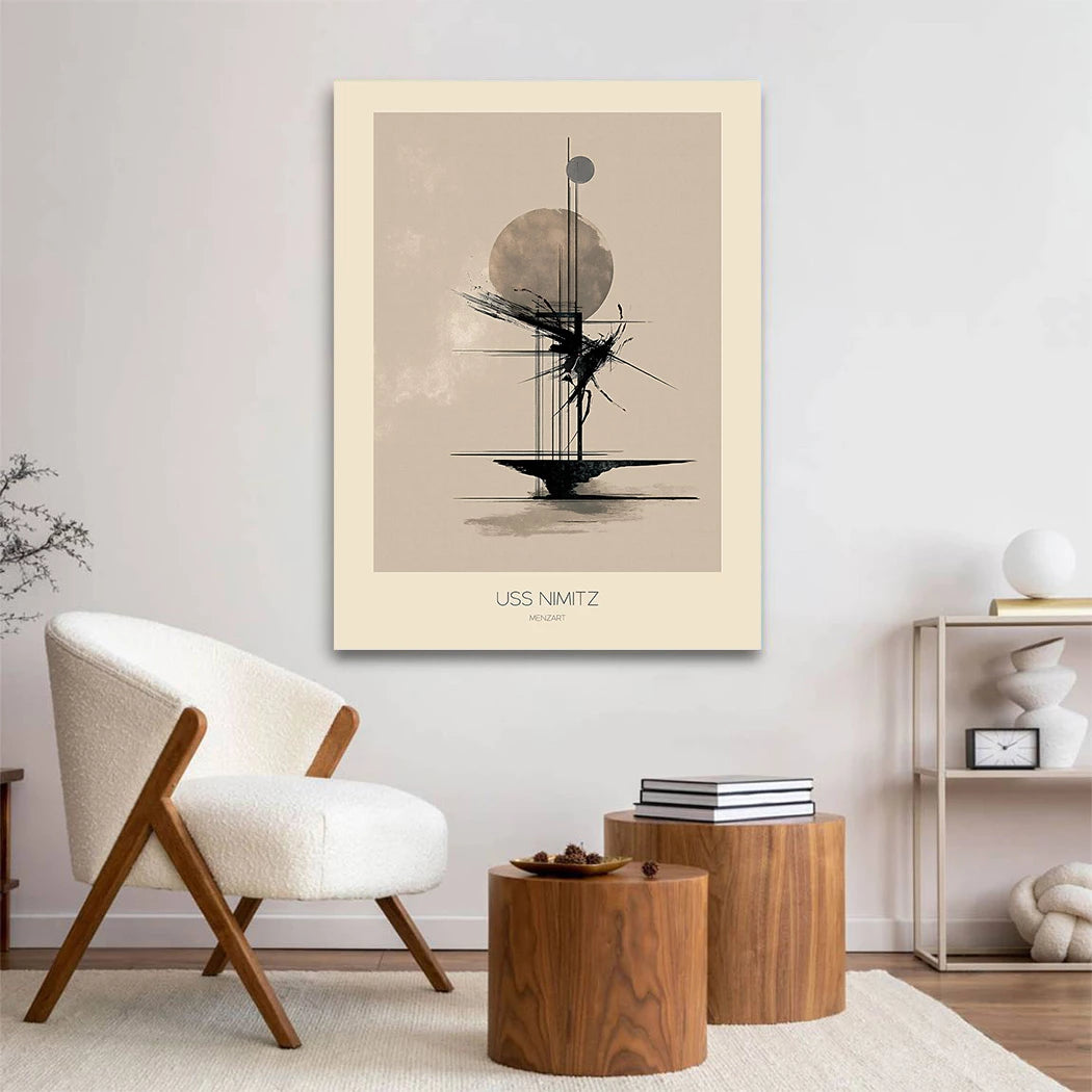 USS Nimitz Acrylglasbild