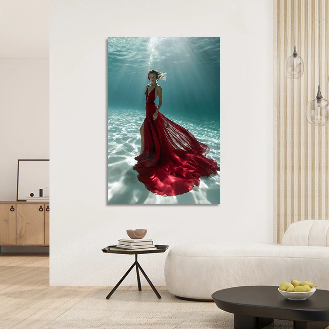 Unterwasser Sinfonie Acrylglasbild