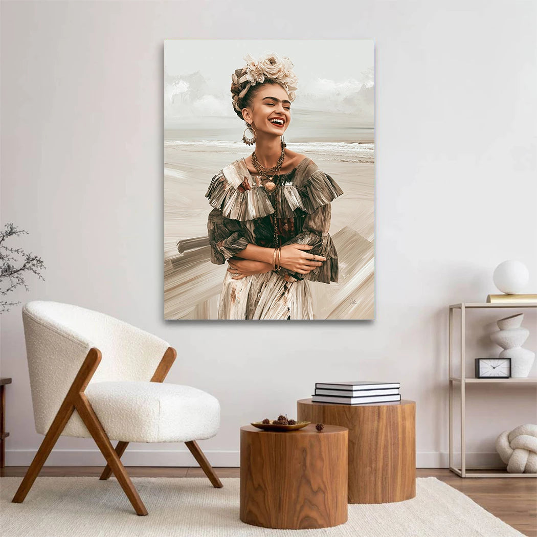 Frida Lebensfreude Acrylglasbild
