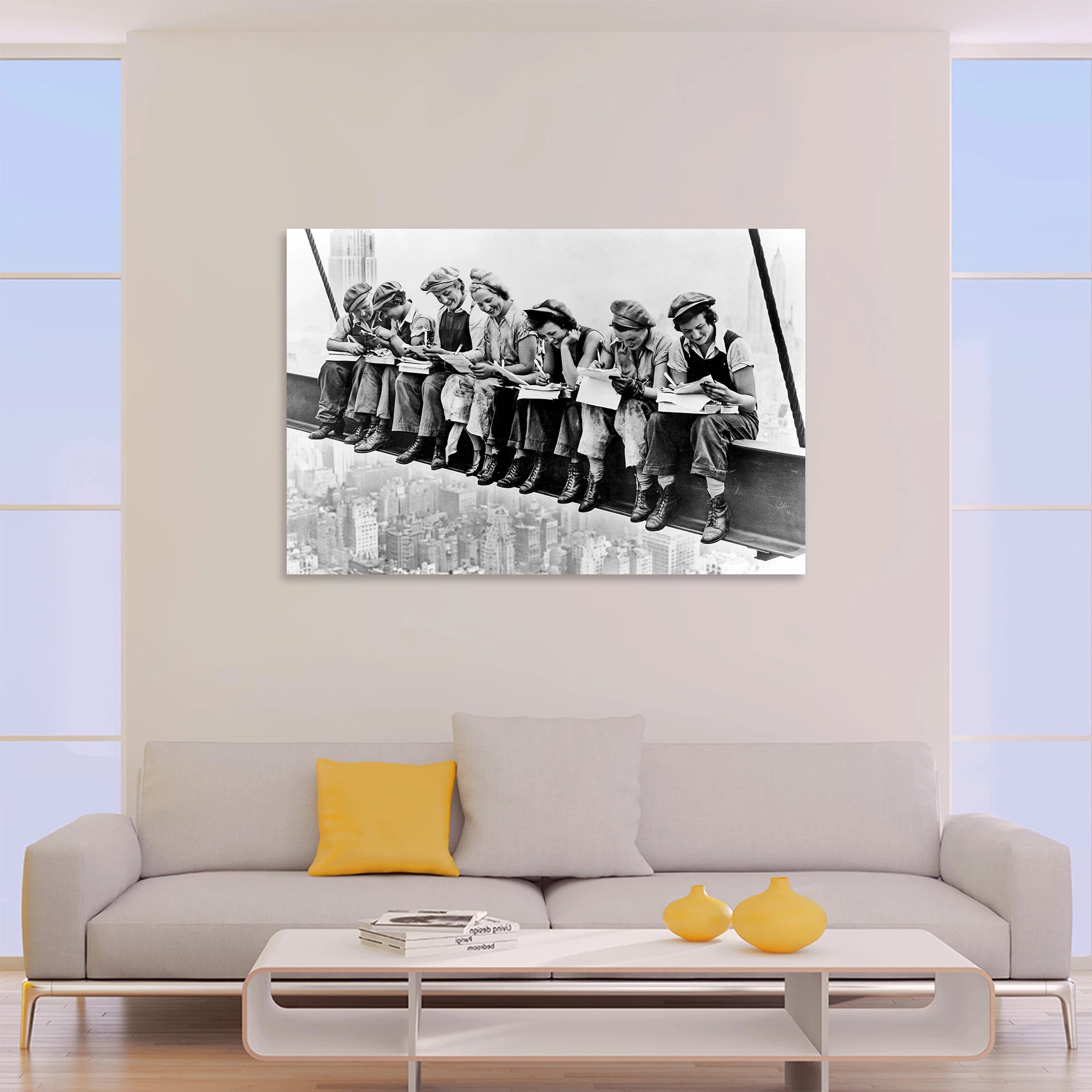 Sky Girls AluDibond Wandbild