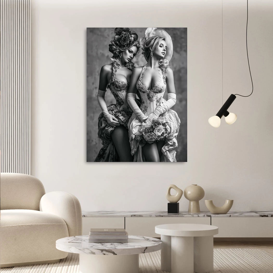 Rosen Verführung Leinwand Bild