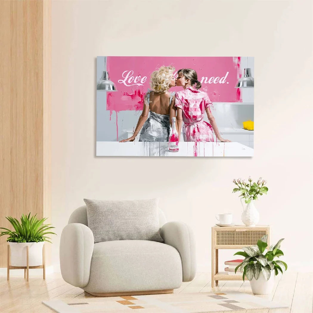 Audrey Hepburn und Marilyn Monroe AluDibond Wandbild