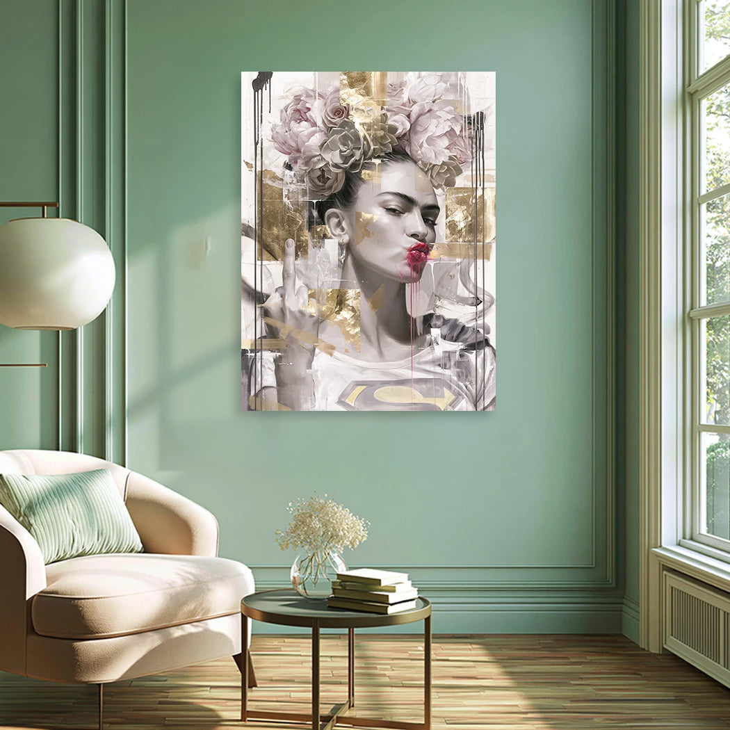 Frida Profana Alu Dibond Wandbild
