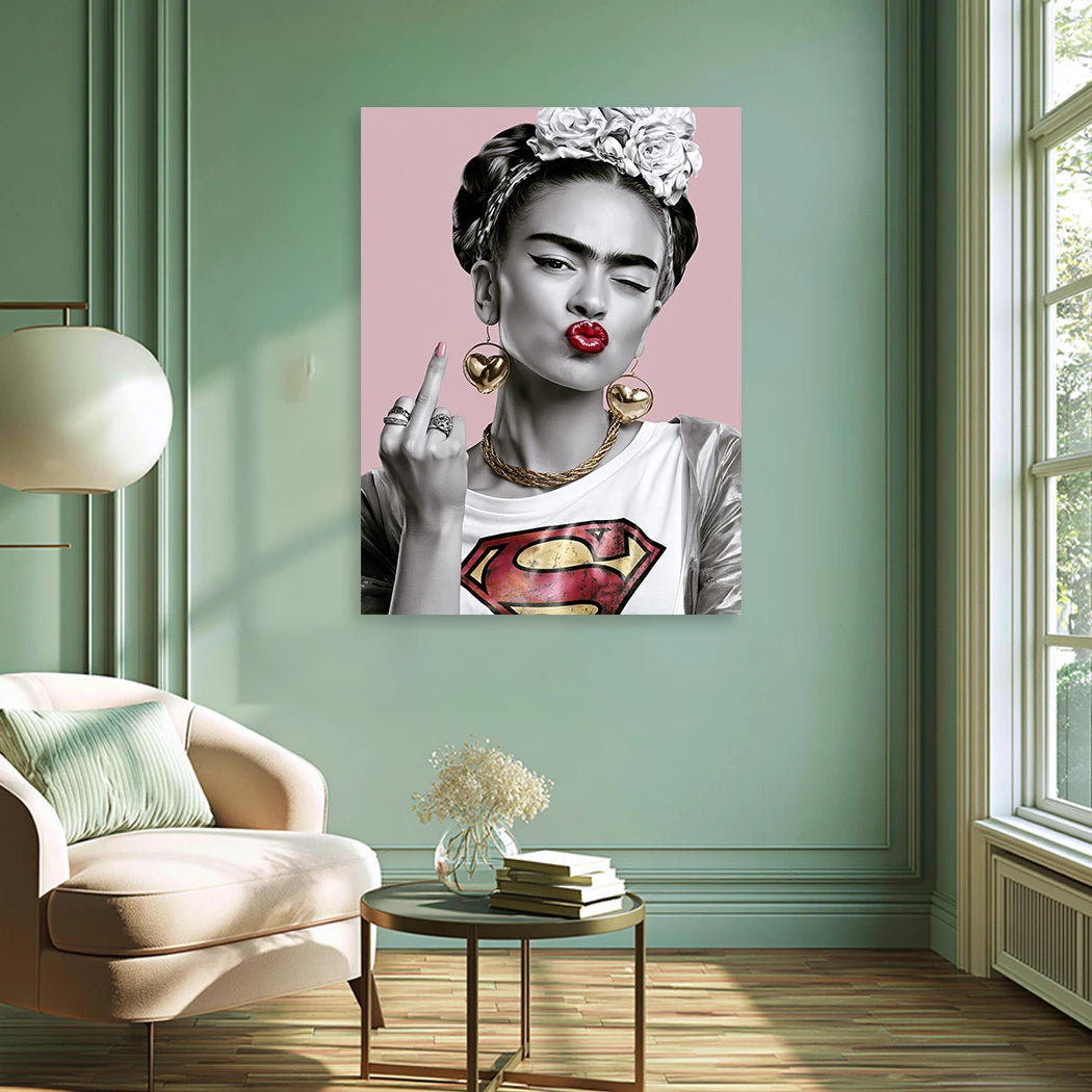 Frida Suprema Alu Dibond Wandbild