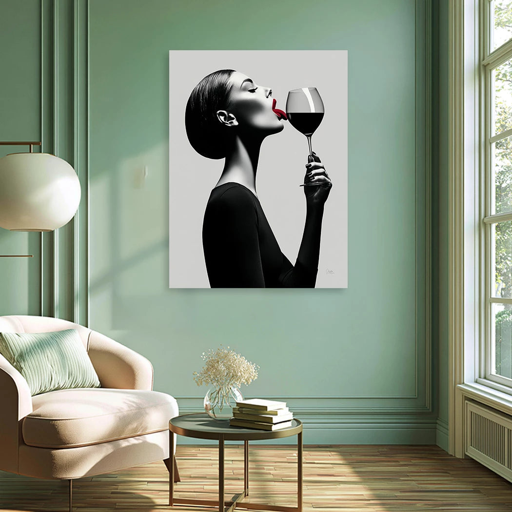Wine Affair Alu Dibond Wandbild