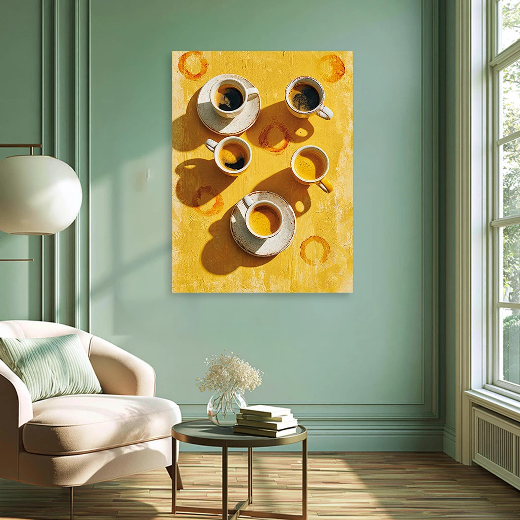 Espresso Atelier Alu Dibond Wandbild