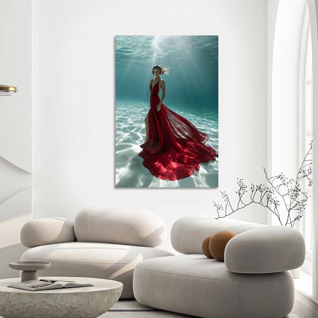 Unterwasser Sinfonie Alu Dibond Wandbild