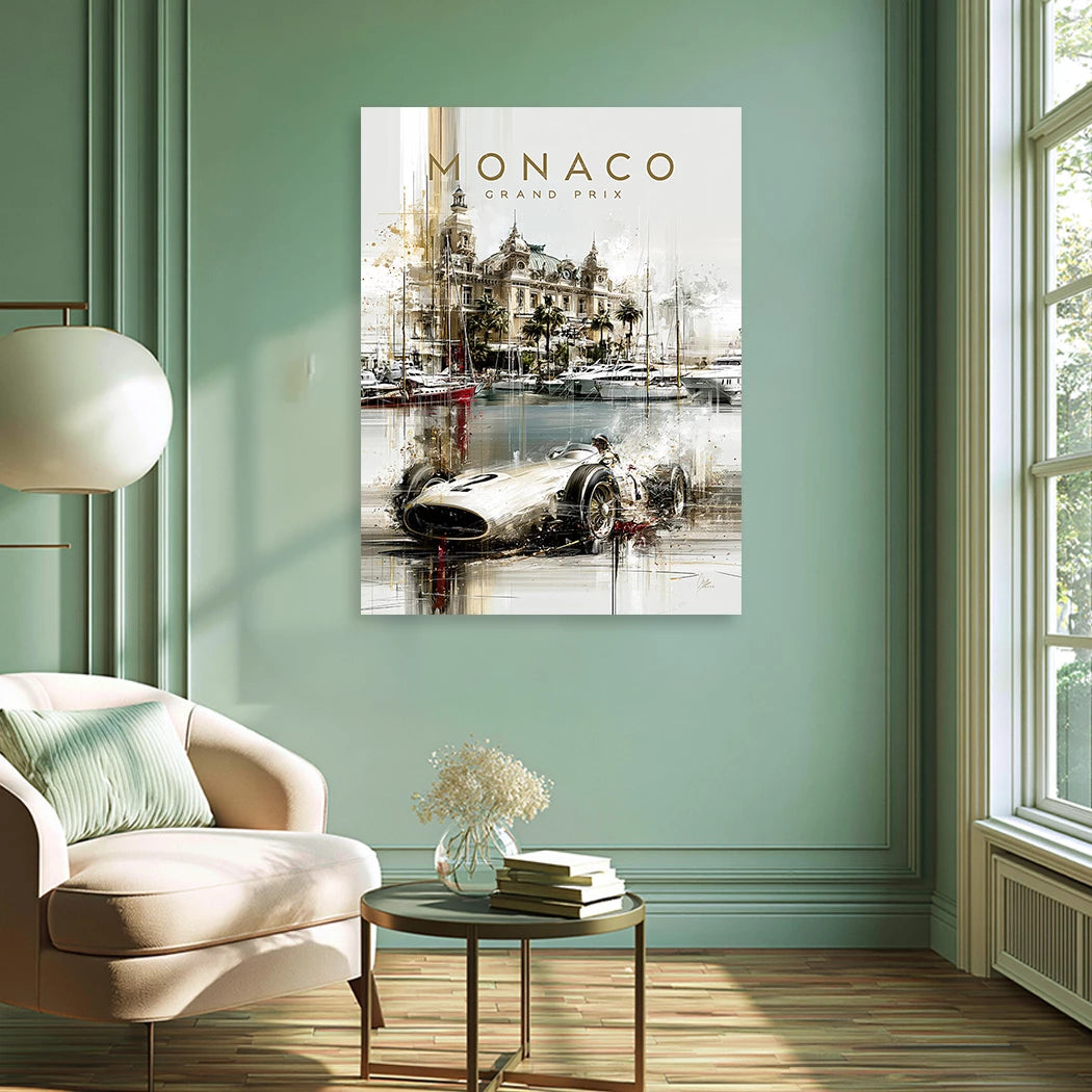 Monaco Prestige Alu Dibond Wandbild