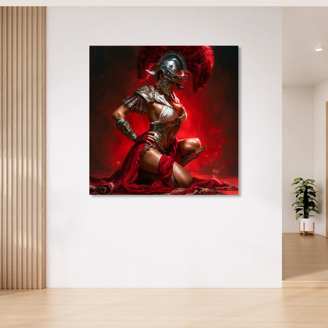 Römische Amazone Acrylglasbild