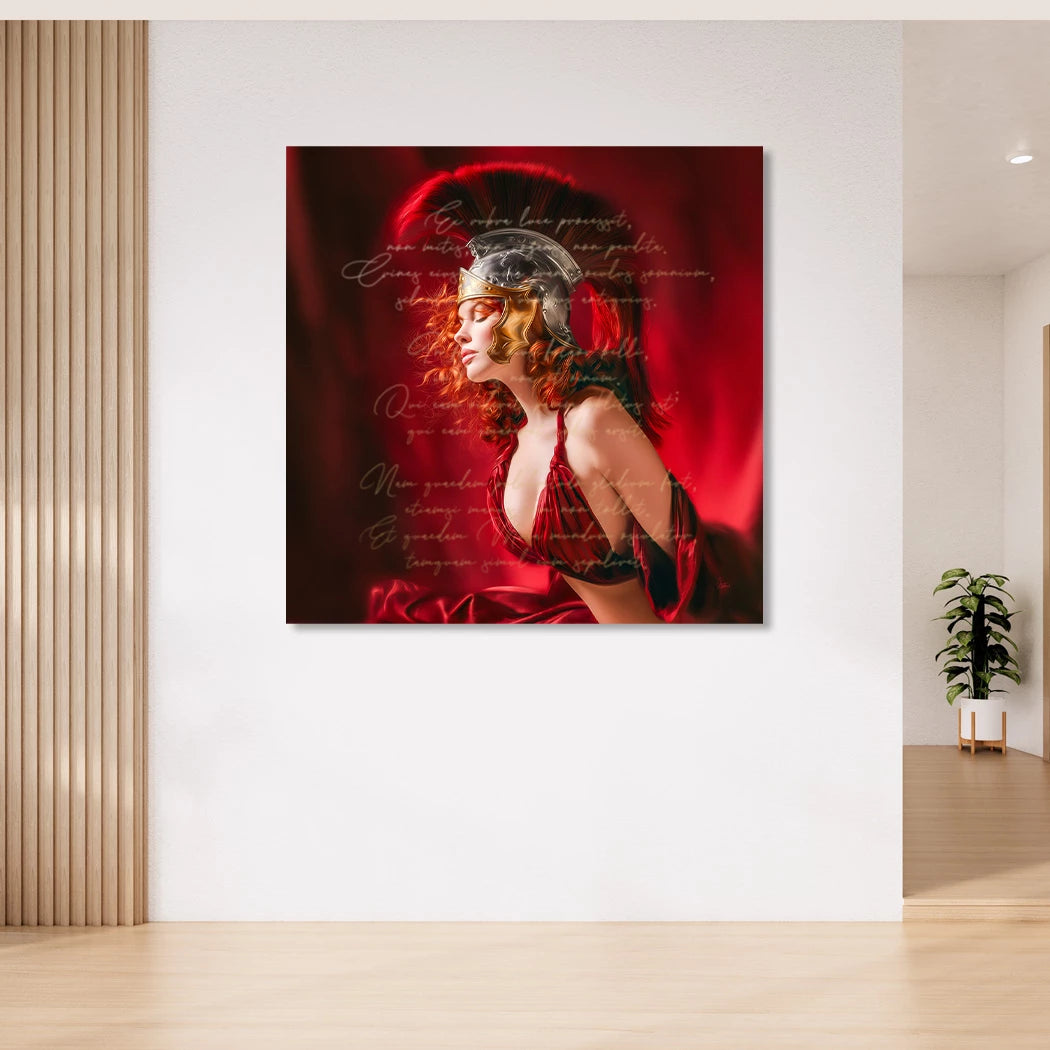 Römische Verführerin Acrylglasbild