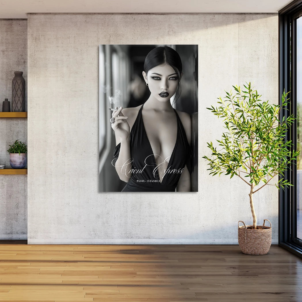 Orient Express Leinwand Bild