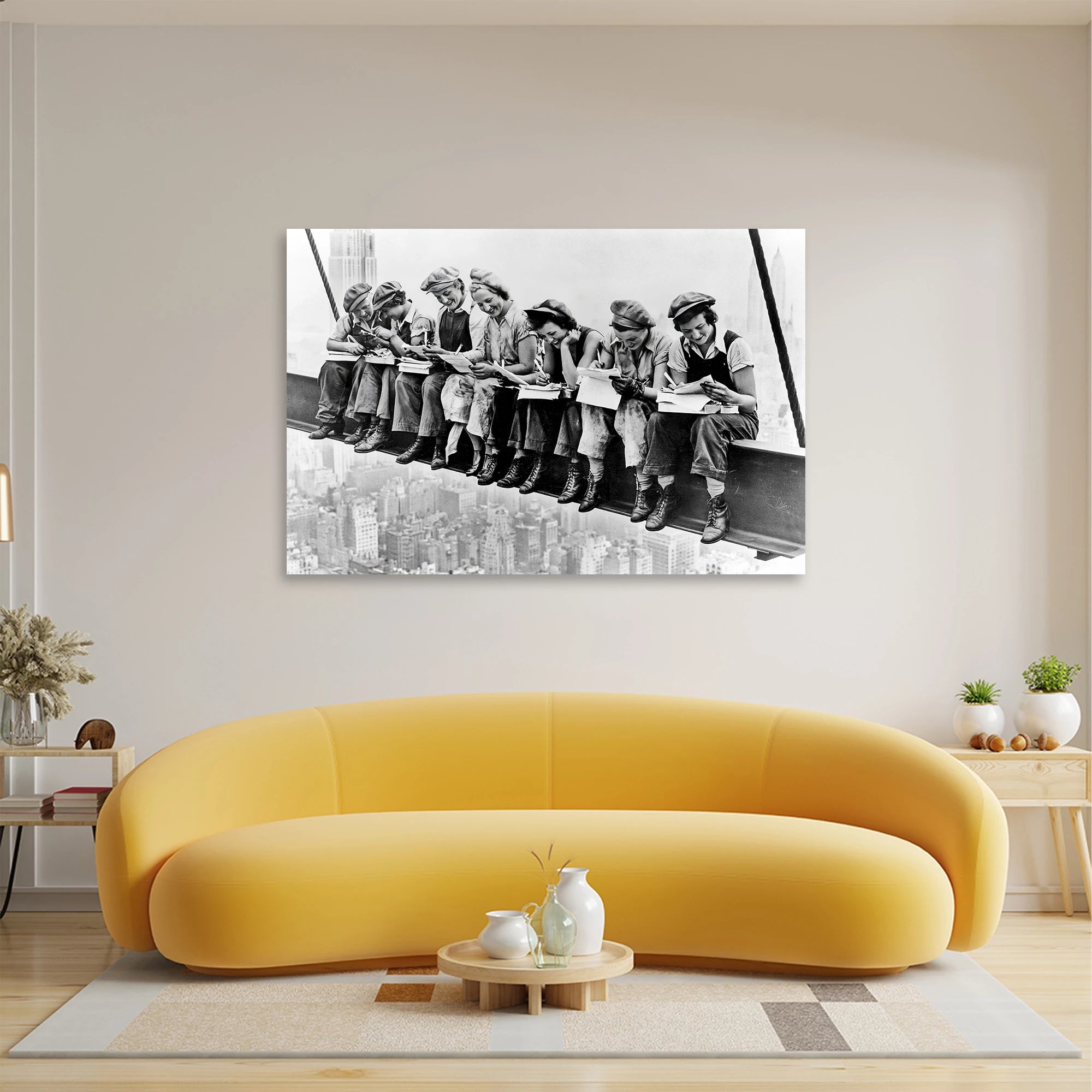 Sky Girls AluDibond Wandbild