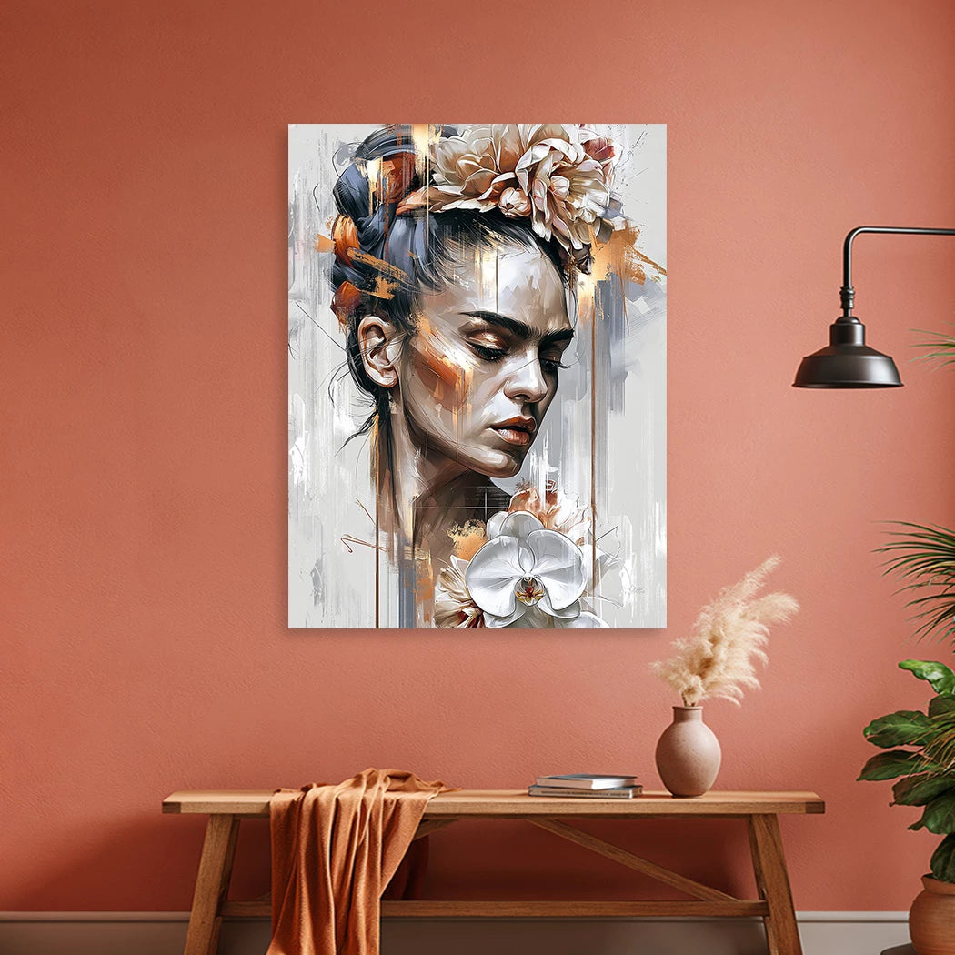 Frida Kahlo Poesie Alu Dibond Wandbild