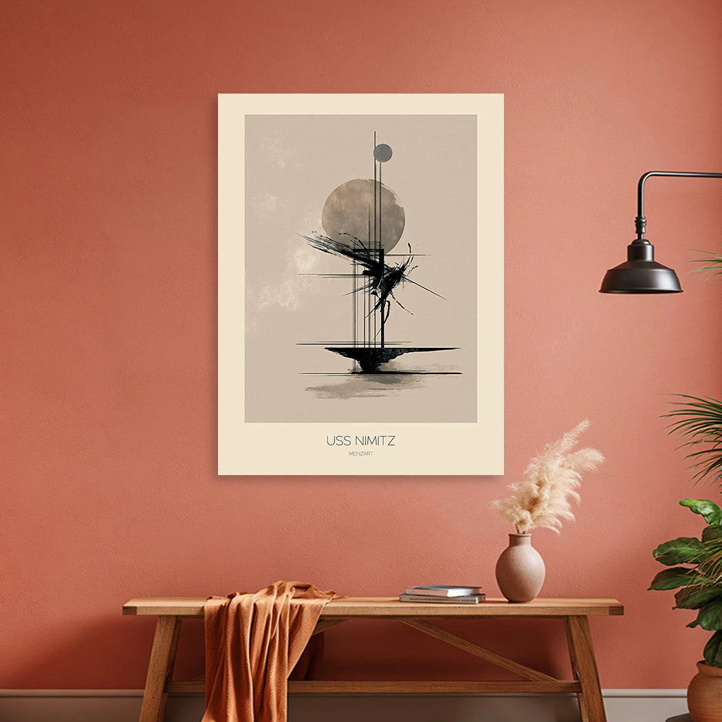 USS Nimitz Alu Dibond Wandbild