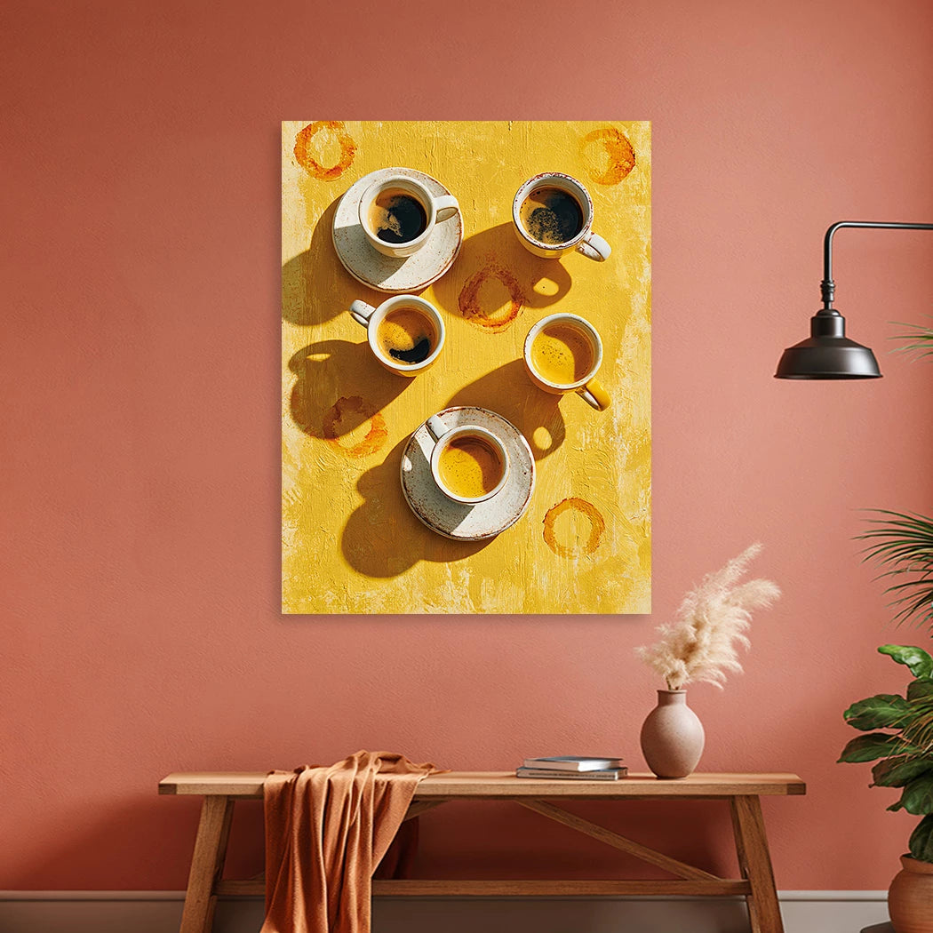 Espresso Atelier Leinwand Bild