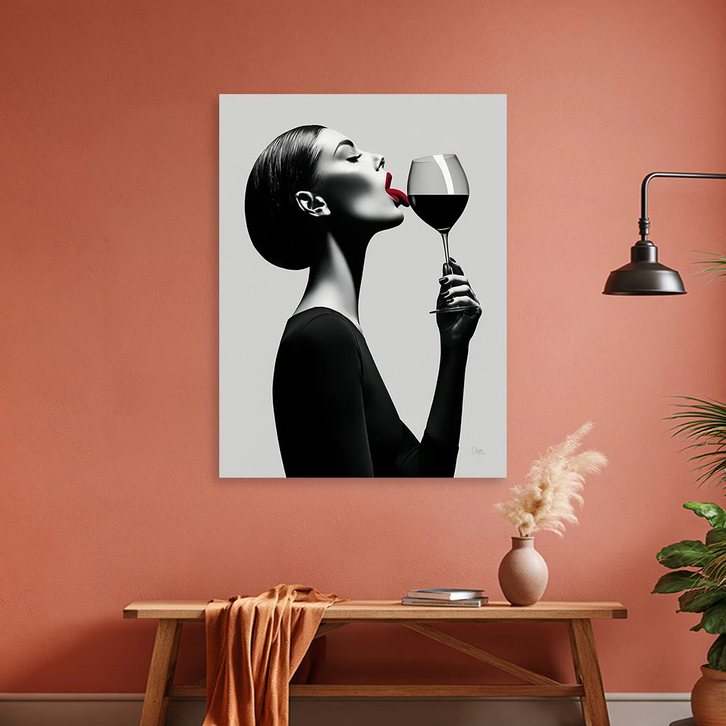 Wine Affair Alu Dibond Wandbild