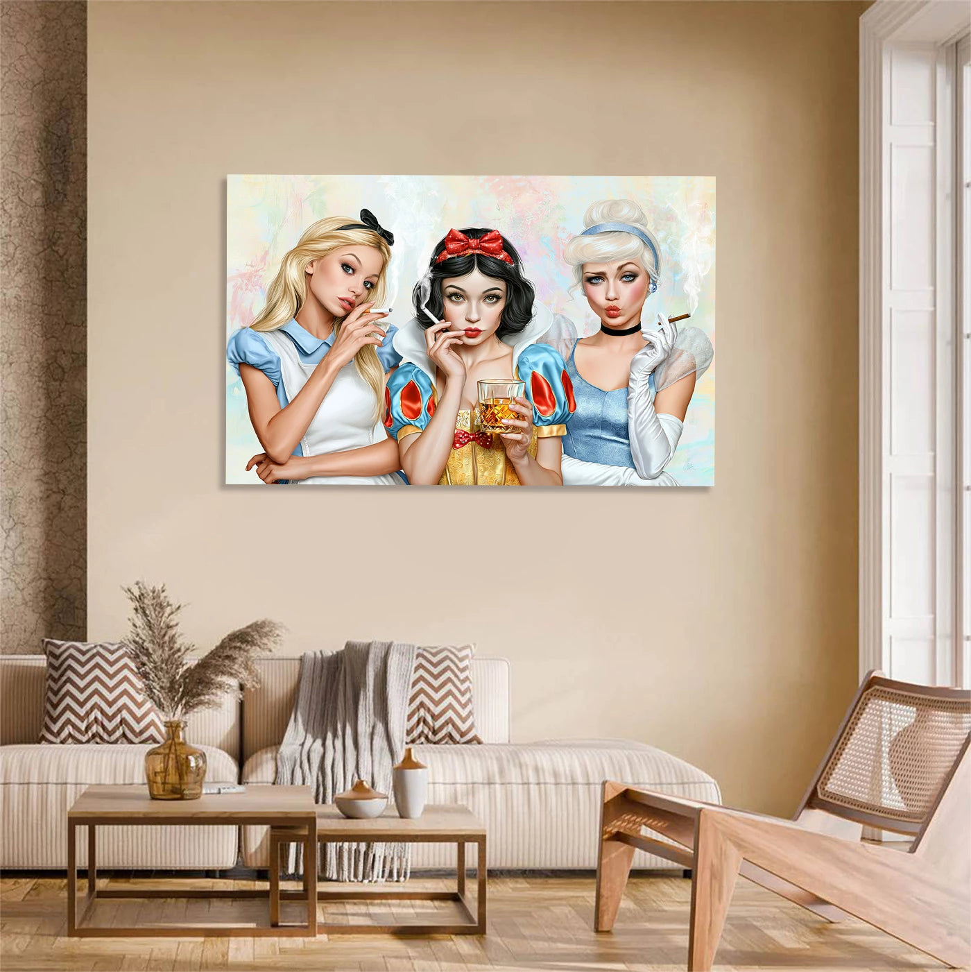 Cinderella & Co. AluDibond Wandbild