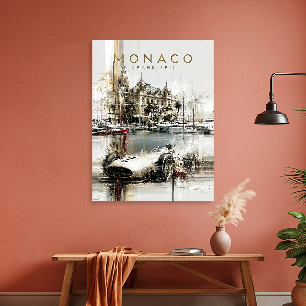 Monaco Prestige Alu Dibond Wandbild