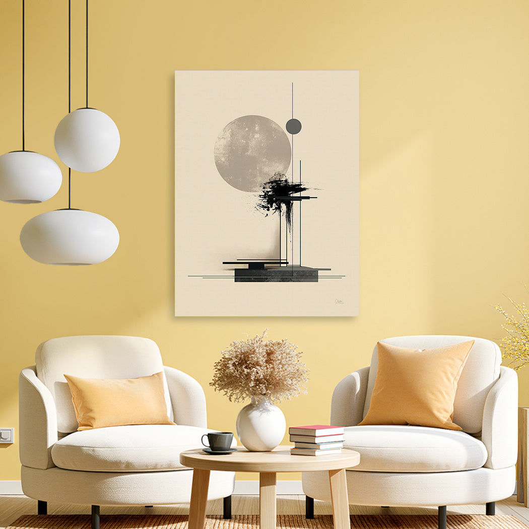 Hemisphere Leinwand Bild