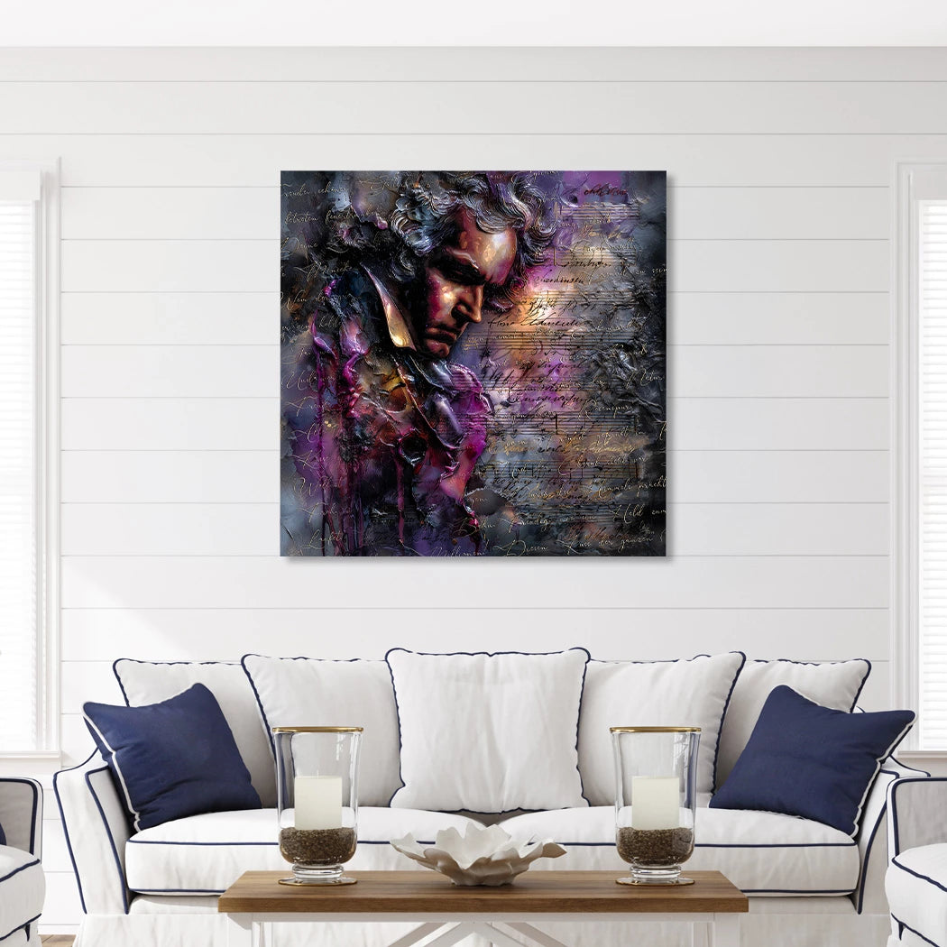 Beethoven Sinfonie Alu Dibond Wandbild
